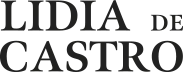 Logotipo de Lidia de Castro, peluquería y maquillaje profesional.