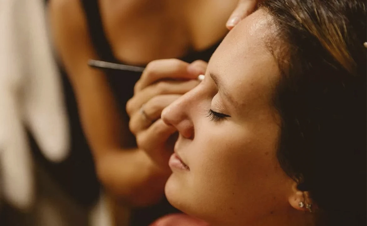 Maquillaje profesional para novia realizado por Lidia de Castro en Santander.